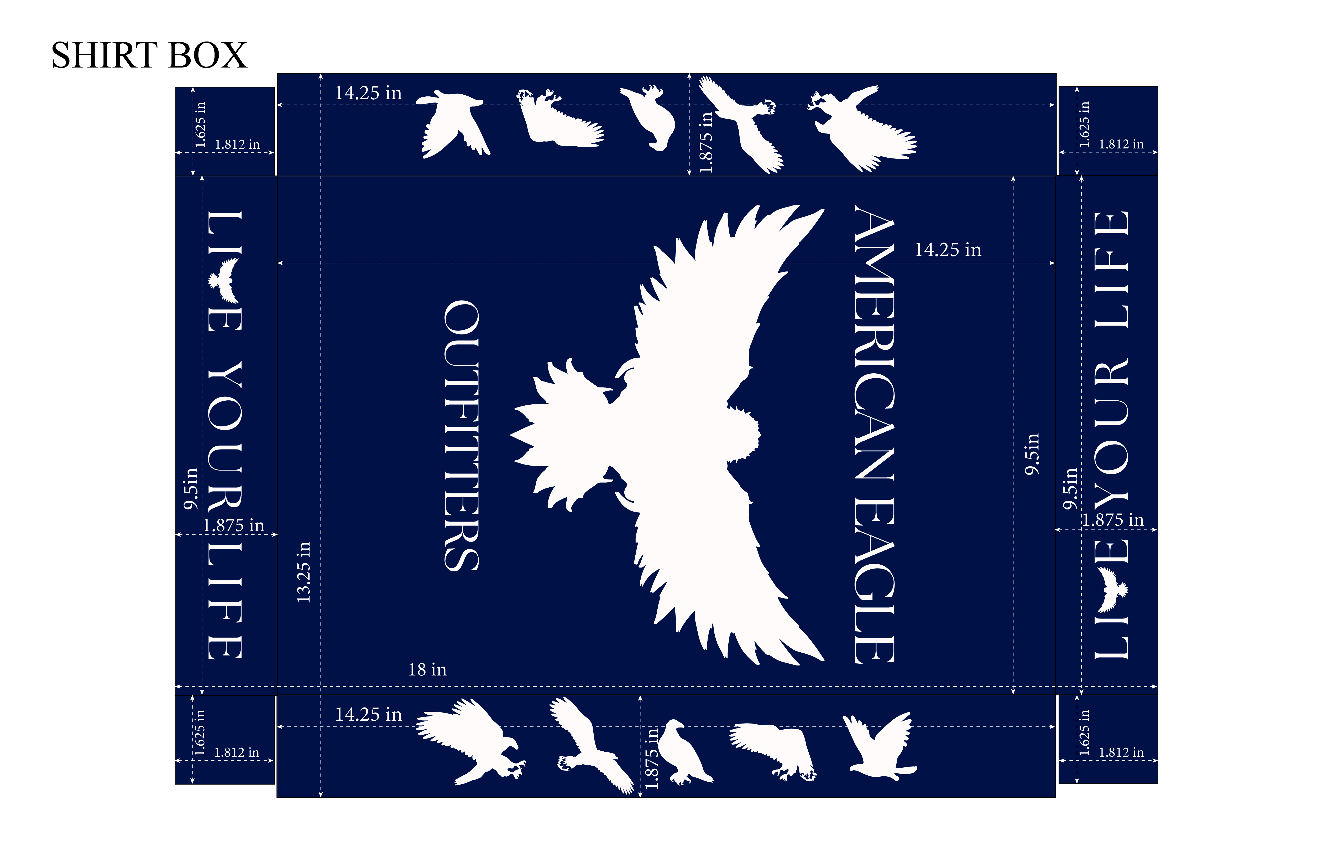 American Eagle clothing box image 2 of 2