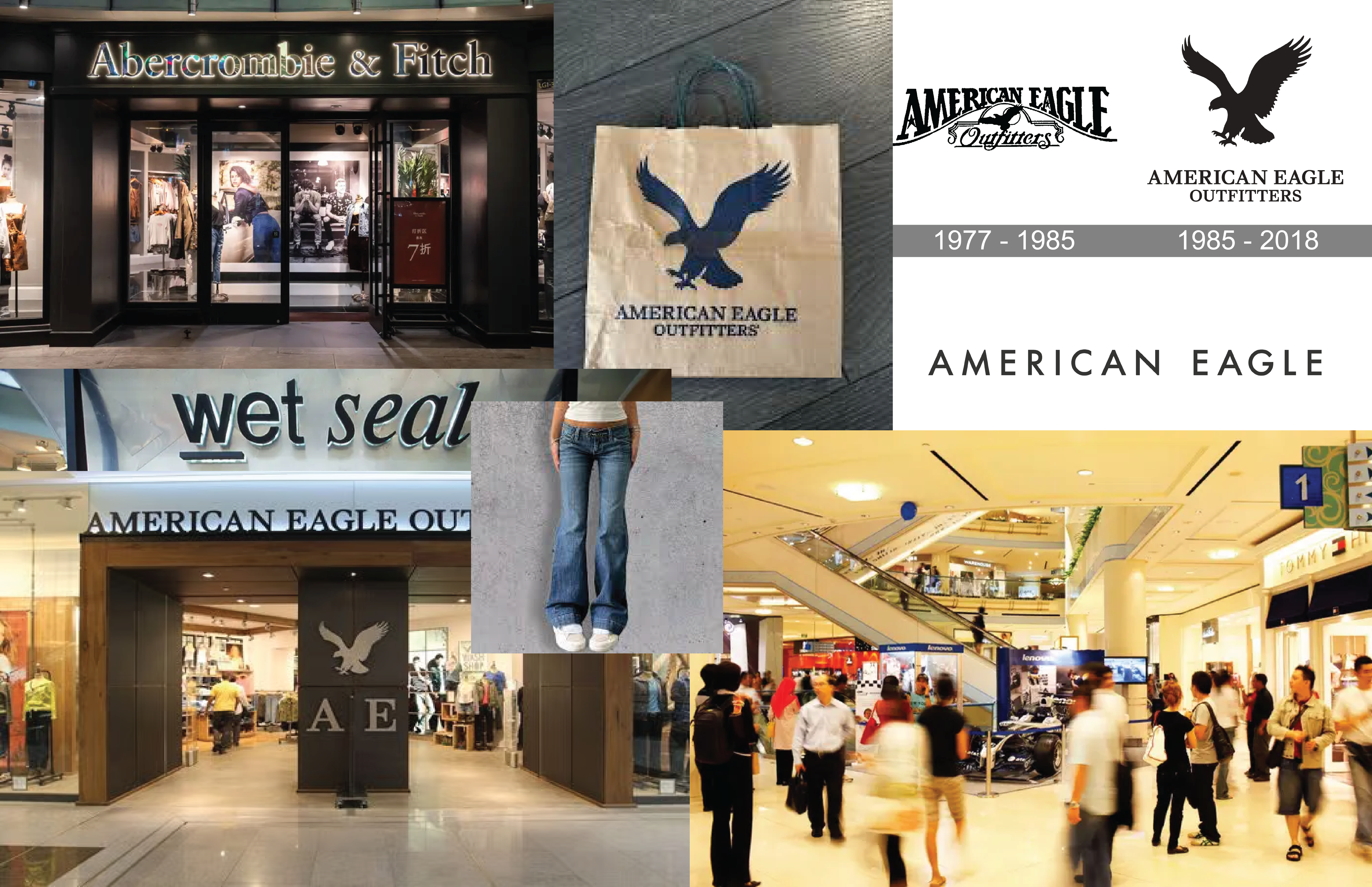 American Eagle concept mood board