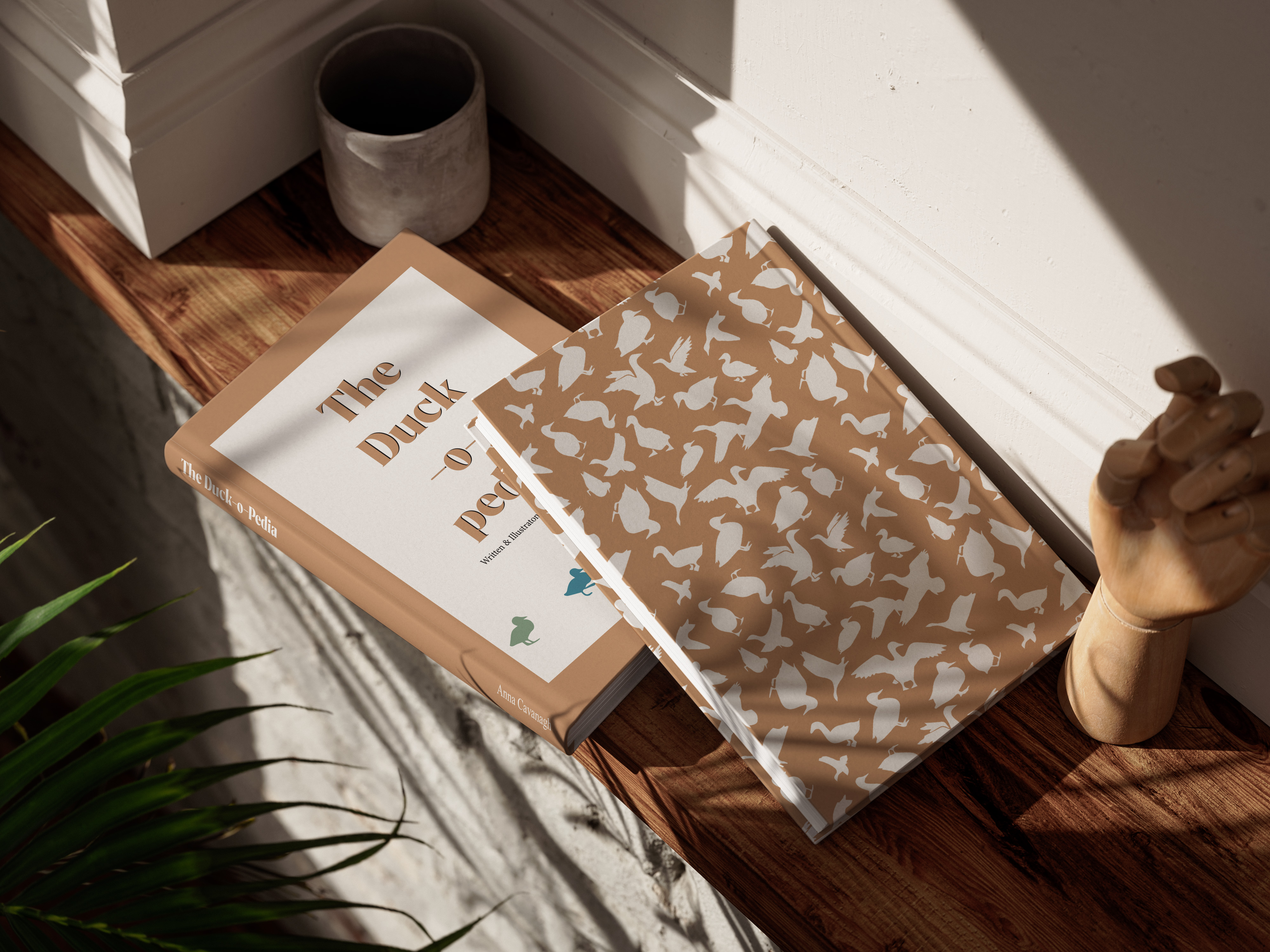 Duck-O-Pedia full book cover mockup