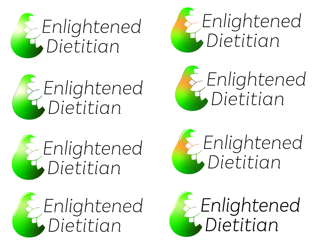 Enlightened Dietitian in-progress color concept 4 of 4