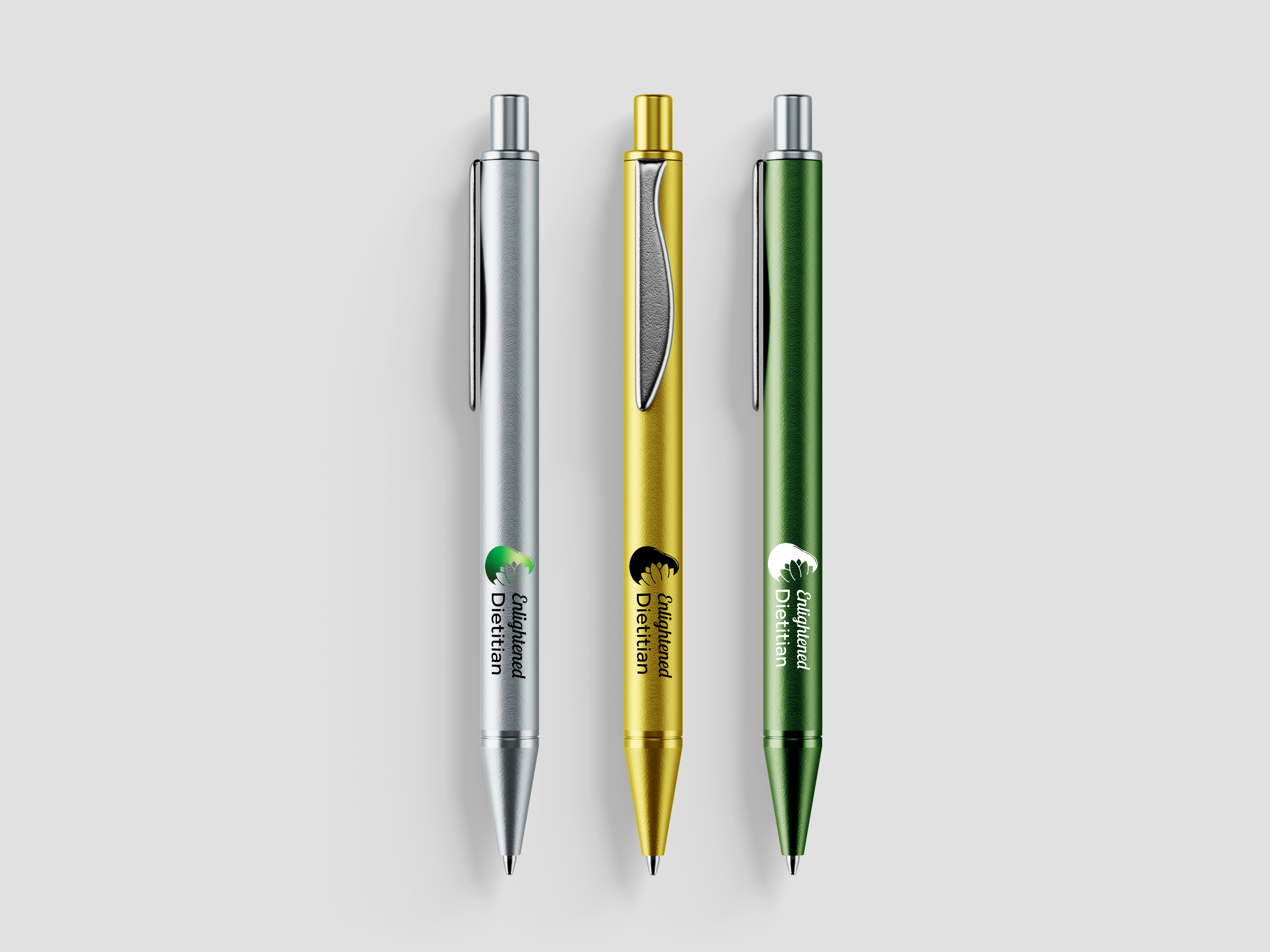 Enlightened Dietitian stationery concept 2 of 3